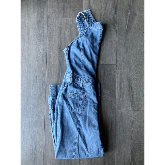 *SOLD* Anthropologie Denim Jumpsuit - Picture 3 of 8